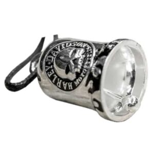 Classic Willie G Skull Flames Ride Bell - Image 3