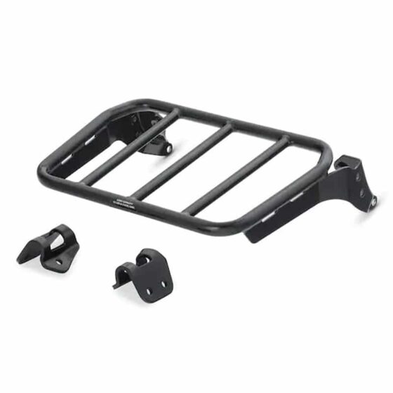 Sport Luggage Rack for HoldFast Sissy Bar Uprights Gloss Black
