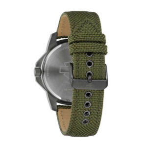 Men's B&S Camo Print Stainless Steel Watch w/ Nylon Strap - Image 2