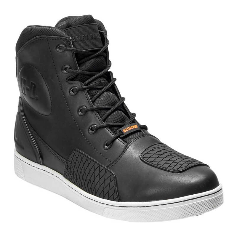 Men’s Holtman 6Inch Black Waterproof Motorcycle Boots Harley