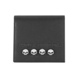 Ladies Misrule Studded Black Coin Purse Keychain - Image 3