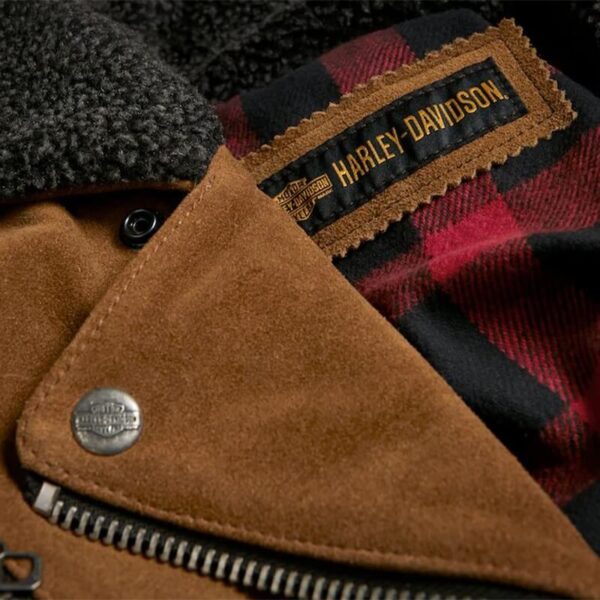 Women's Suede Biker Jacket | Harley-Davidson® Online