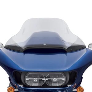 Road Glide 12 in. Wind Splitter Windshield - Light Smoke - Image 3