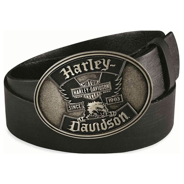Men's Iconic Eagle Belt - Harley-Davidson® Online