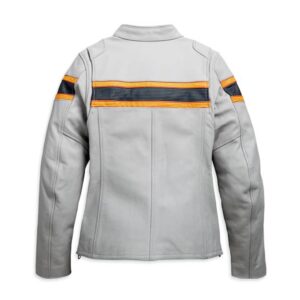 Women's Sidari Leather Jacket - Image 2