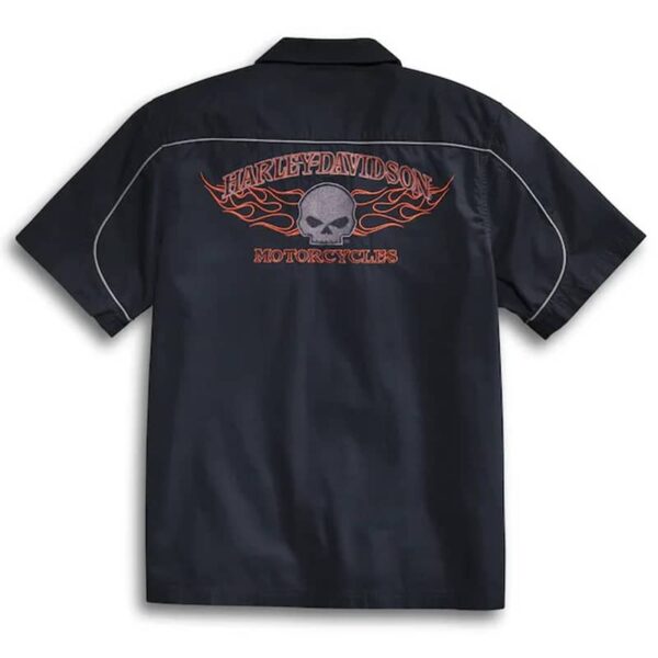 Men's Burning Skull Garage Shirt HarleyDavidson® Online