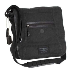 Men's C4 Vertical Messenger Bag Gray Canvas - Image 1