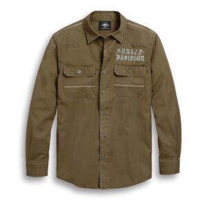 Men's Zig-Zag Stitch Shirt - Image 1