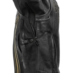 Men's H-D™ Triple Vent Passing Link II Leather Jacket - Image 3