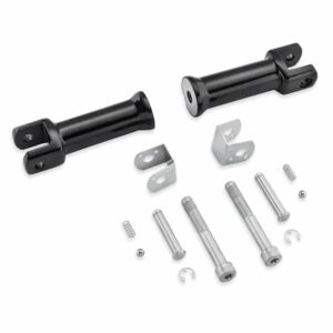 Passenger Footpeg Support Kit - Gloss Black