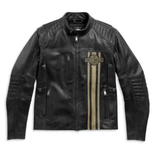 Men's H-D™ Triple Vent Passing Link II Leather Jacket | 98005-21EM