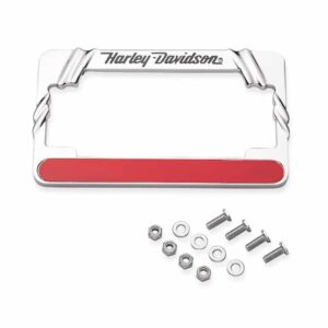 Script License Plate Frame