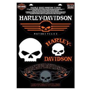Willie G Skulls Window Clings - Image 1