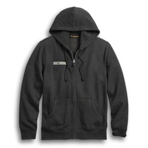 Men's Distressed Print Engine Hoodie - Image 1