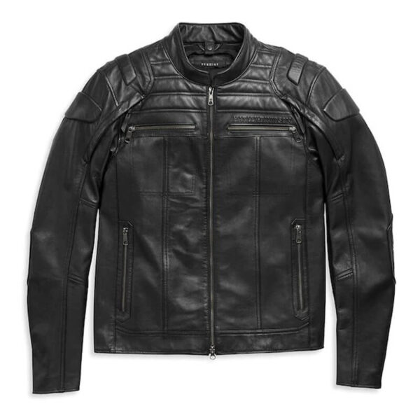 Harley Davidson FXRG women's M black leather jacket. GREAT condition.