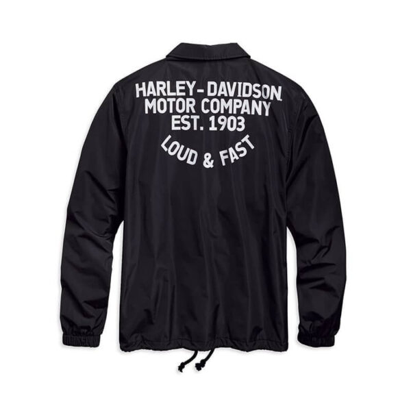 Jacket Men Textile Garage Loud & Fast Slim Fit | Harley-Davidson