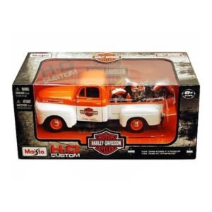 Harley Davidson Ford F1 Pick-Up 1948 with Motorcycle - Image 6