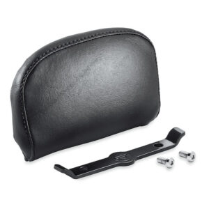 Passenger Backrest Pad - Compact - Smooth Black Vinyl
