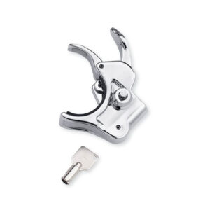 Quick Release Windshield Clamp chrome - Image 1