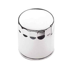 Genuine Oil Filters, Long Oil Filter, Chrome Finish - Image 1