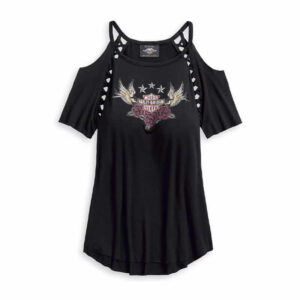 Women's Cold Shoulder Top - Image 1