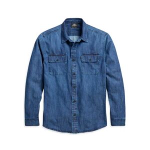 Men's Denim Shirt - Slim Fit - Image 1