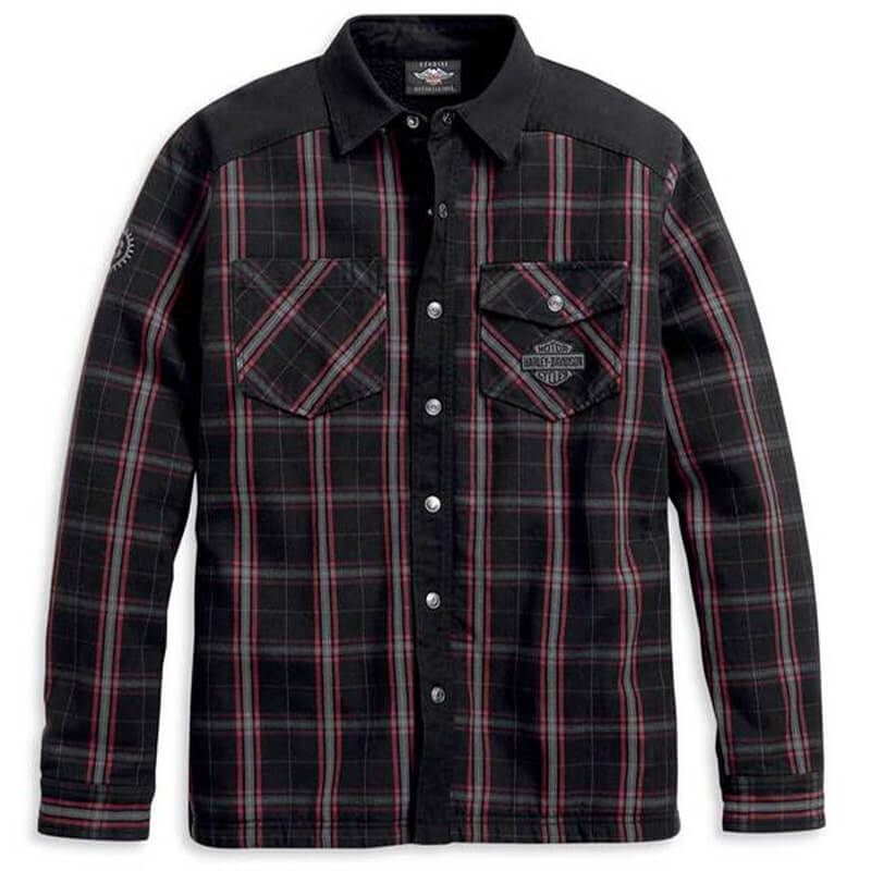 Men's Sherpa Fleece Lined Shirt Jacket HarleyDavidson® Online