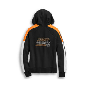 Women's Hoodie Hoodie-Knit, Black - Image 2