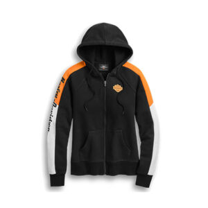 Women's Hoodie Hoodie-Knit, Black - Image 1