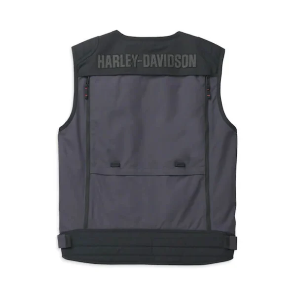 Men's Bagger Textile Riding Vest with Backpack | 97113-22VM