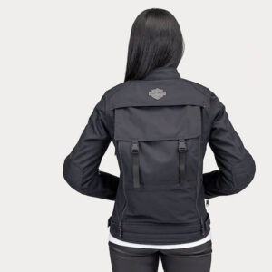Women's Bagger Womens Textile Riding Jacket with Backpack - Image 3