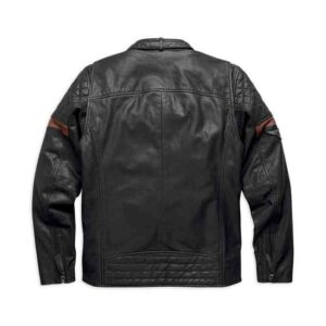 Men's Varick Light-Weight Vintage Leather Jacket - Image 2