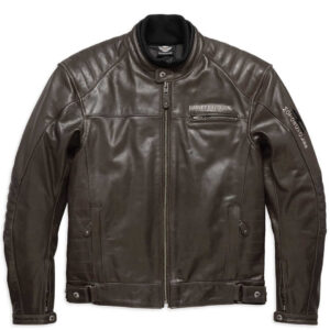 Men's Edge Leather Riding Jacket - Image 1