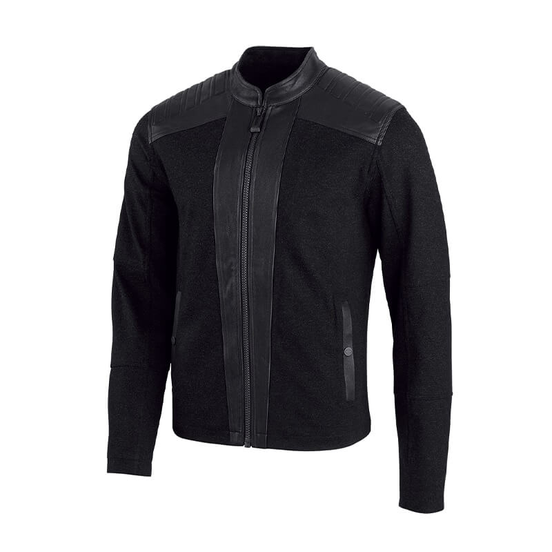 Men’s Compression Knit & Leather Jacket HarleyDavidson® Online