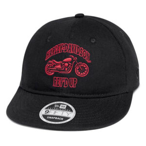 Men's Packable Adjustable Baseball Cap, Black - Image 1