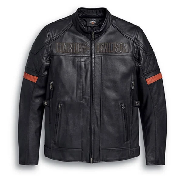 Men's Leather Jacket Vanocker waterproof | 98000-20EM