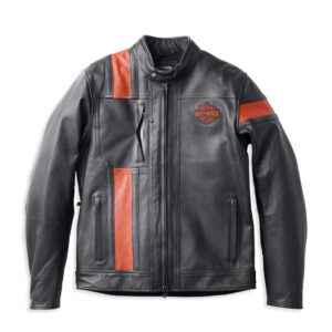 Men's Hwy-100 Waterproof Leather Jacket - Image 4