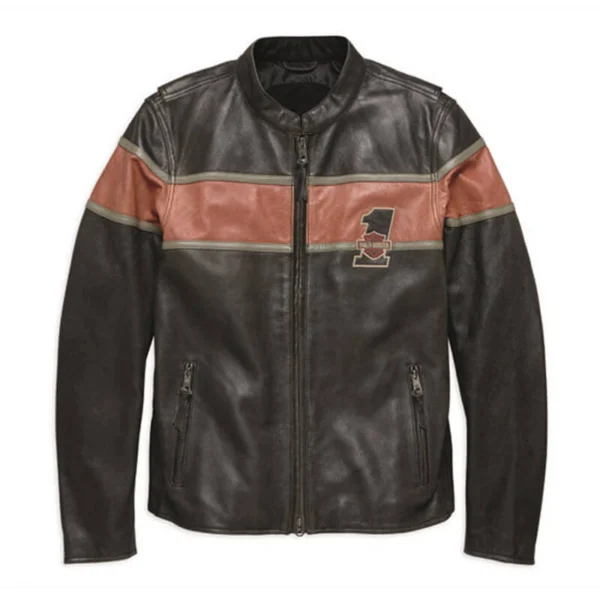 Men's Victory Lane Leather Jacket | 98027-18EM