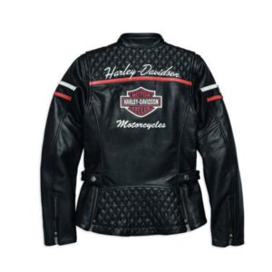 Women's Miss Enthusiast Leather Jacket - Image 2