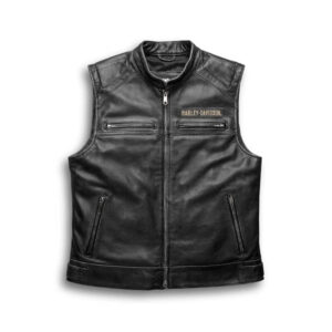 Men's Passing Link Leather Vest