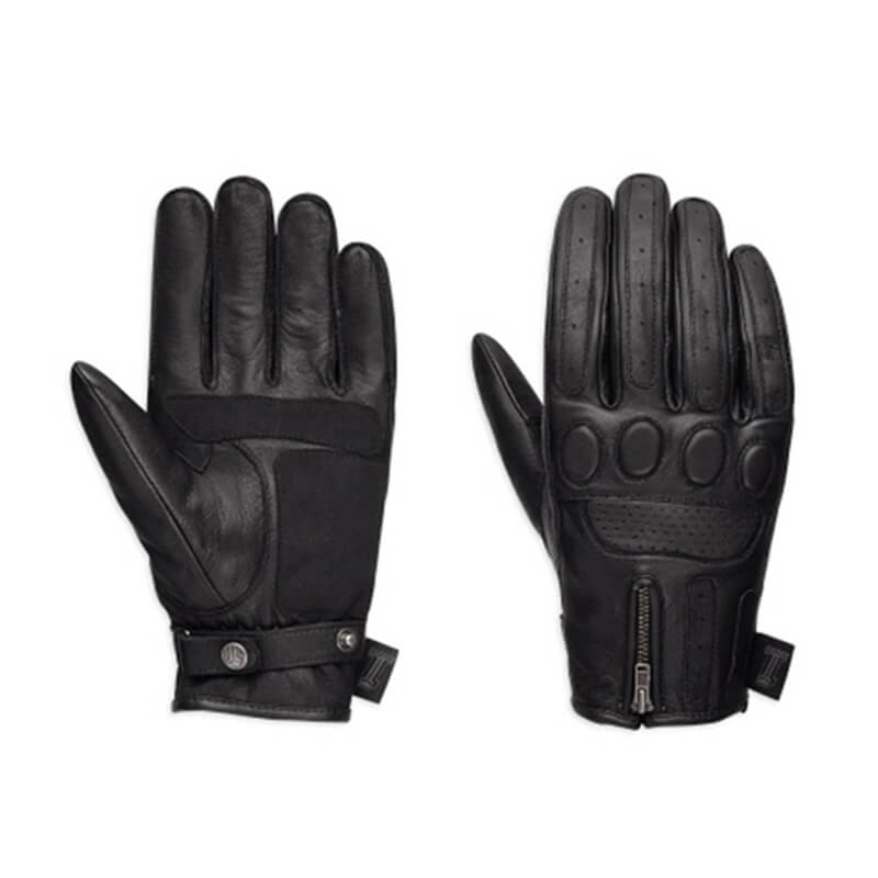 Men's #1 Skull Leather Gloves - Harley-Davidson® Online