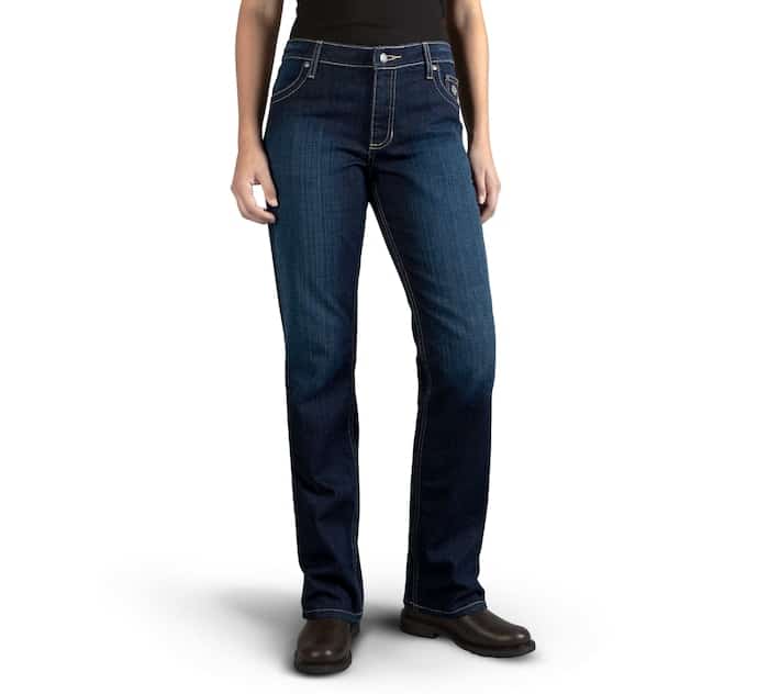 Women's Boot Cut Embellished Mid-Rise Jeans - HARLEY-DAVIDSON® ONLINE