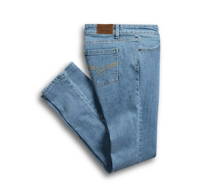 Women's Straight Leg Mid-Rise Jeans - HARLEY-DAVIDSON® ONLINE
