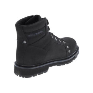 Men's Keating Motorcycle Boots. Black/Wheat - Image 4