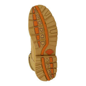 Men's Keating Motorcycle Boots. Black/Wheat - Image 8