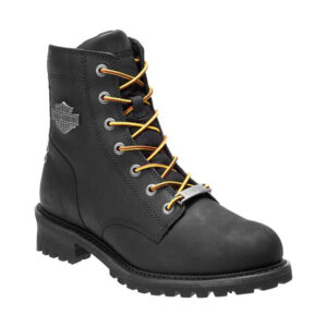Men's Hedman Black Motorcycle Boots - Image 1