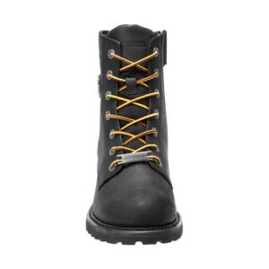 Men's Hedman Black Motorcycle Boots - Image 6