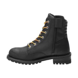 Men's Hedman Black Motorcycle Boots - Image 4