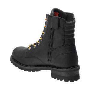 Men's Hedman Black Motorcycle Boots - Image 3