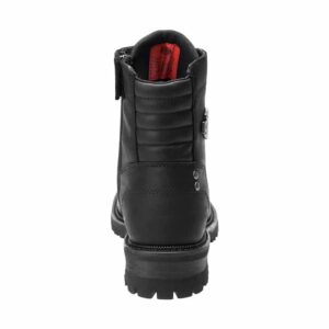 Men's Hedman Black Motorcycle Boots - Image 2